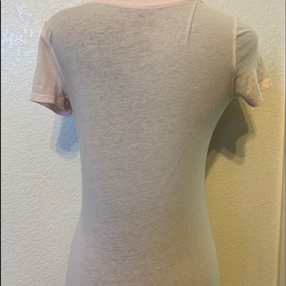 American Eagle Pink Floral T-Shirt - Picture 4 of 5